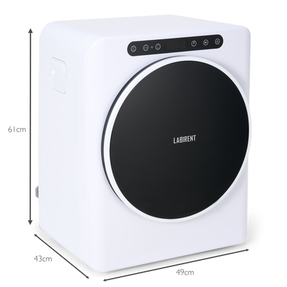 Mini Wasdroger - 3kg Laadvermogen - Wit