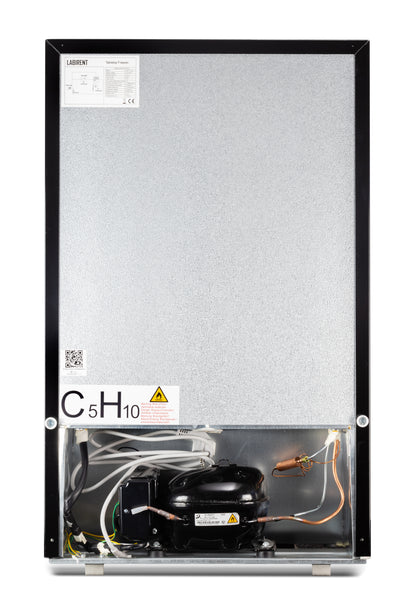 Labirent - Tafelmodel Vriezer - 73 Liter - C Label - Zwart